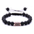 CZ Lava Stone Beads Bracelet - Zorrado
