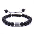CZ Lava Stone Beads Bracelet