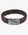 Genuine Brown Leather Braided Bracelet - Zorrado