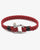 Leather Casual Bracelet With Shackle Buckle - Zorrado