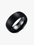 Matte Black Tungsten Carbide Ring