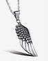 Men's Gothic Feather Necklace