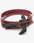 Men's Leather Axe Bracelet