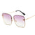 Luxury Square Oversized Sunglasses - Zorrado