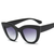 Retro Thick Frame Cat Eye Sunglasses - Zorrado
