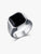 Men's Silver Engagement Ring - Zorrado